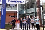 Visita ao laborat&oacute;rio da SANEPAR